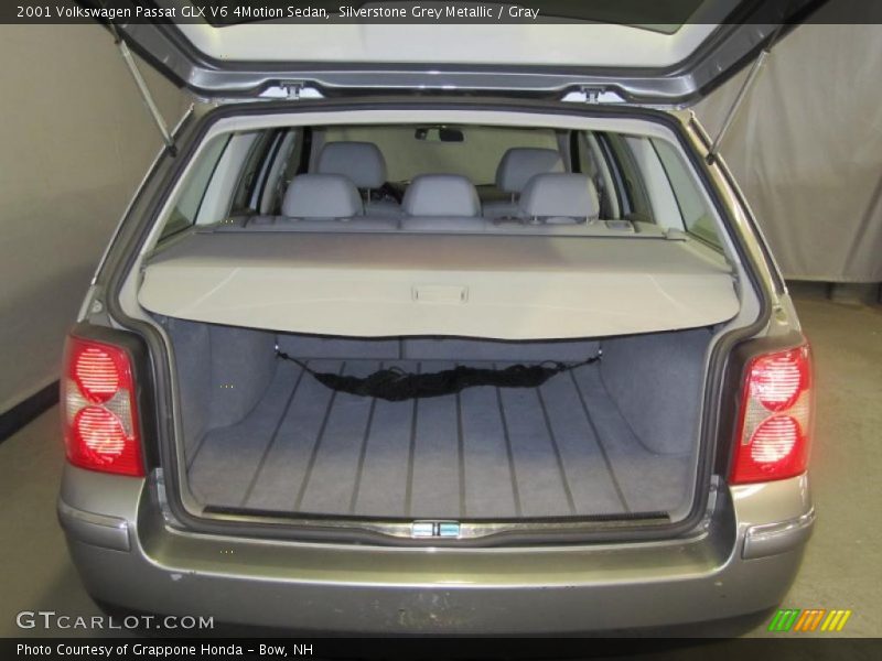 Silverstone Grey Metallic / Gray 2001 Volkswagen Passat GLX V6 4Motion Sedan