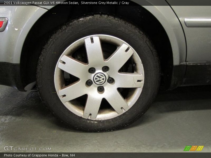 Silverstone Grey Metallic / Gray 2001 Volkswagen Passat GLX V6 4Motion Sedan