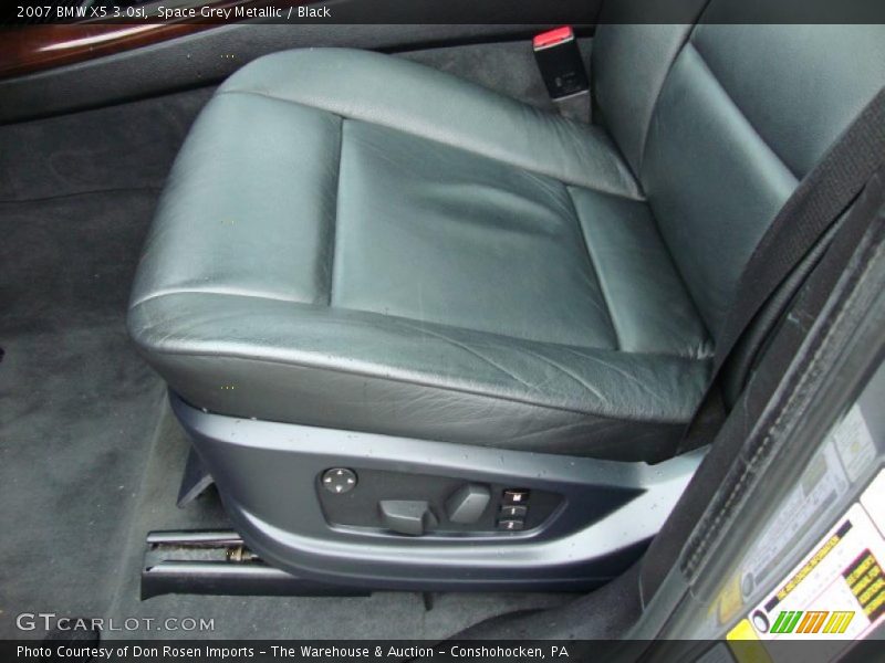 Space Grey Metallic / Black 2007 BMW X5 3.0si