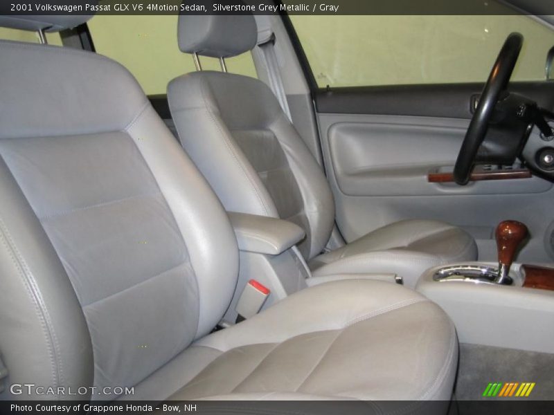 Silverstone Grey Metallic / Gray 2001 Volkswagen Passat GLX V6 4Motion Sedan