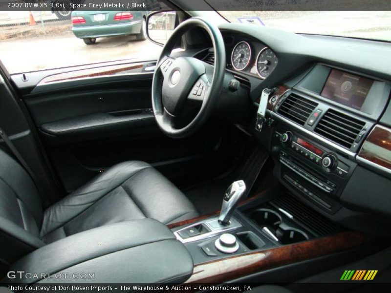 Space Grey Metallic / Black 2007 BMW X5 3.0si