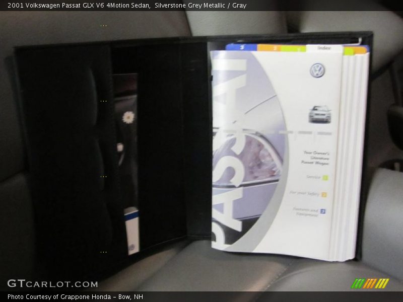 Silverstone Grey Metallic / Gray 2001 Volkswagen Passat GLX V6 4Motion Sedan
