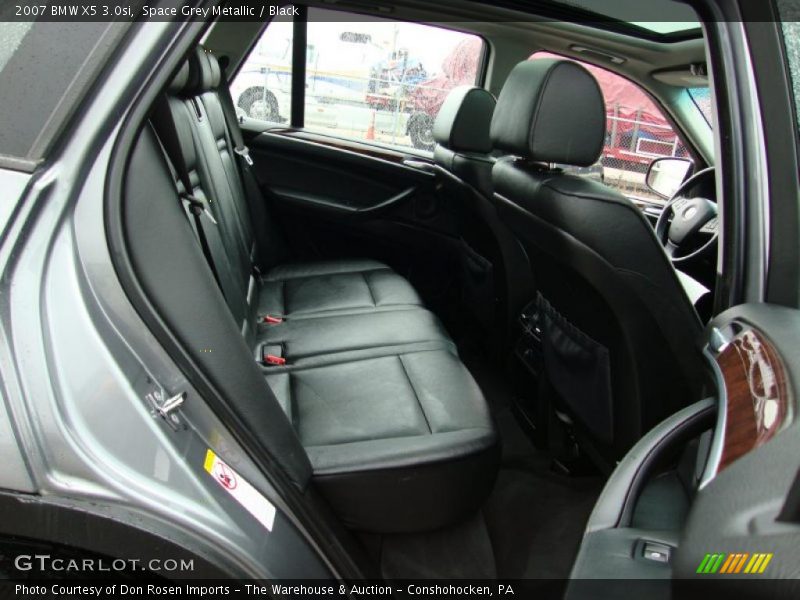 Space Grey Metallic / Black 2007 BMW X5 3.0si