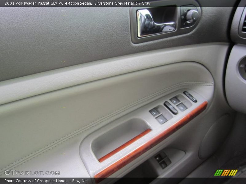 Silverstone Grey Metallic / Gray 2001 Volkswagen Passat GLX V6 4Motion Sedan
