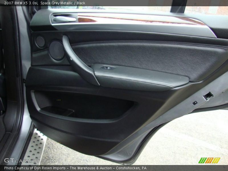 Space Grey Metallic / Black 2007 BMW X5 3.0si