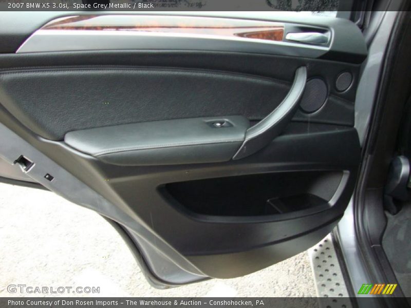 Space Grey Metallic / Black 2007 BMW X5 3.0si