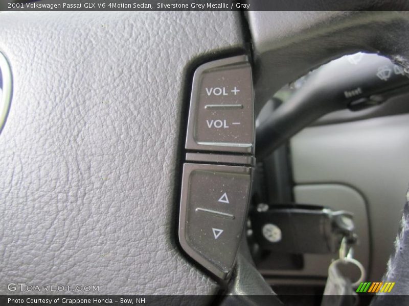 Silverstone Grey Metallic / Gray 2001 Volkswagen Passat GLX V6 4Motion Sedan