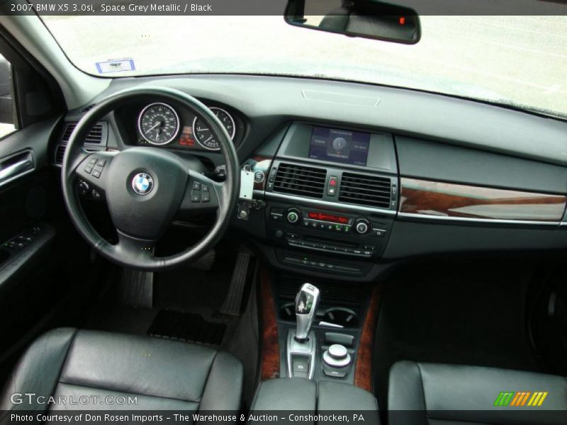 Space Grey Metallic / Black 2007 BMW X5 3.0si