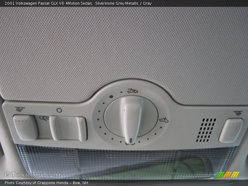 Silverstone Grey Metallic / Gray 2001 Volkswagen Passat GLX V6 4Motion Sedan