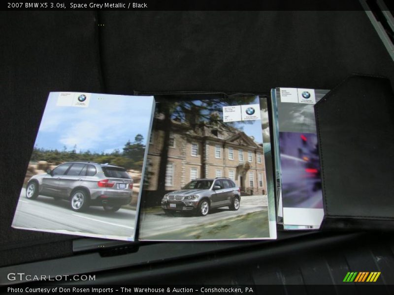 Space Grey Metallic / Black 2007 BMW X5 3.0si