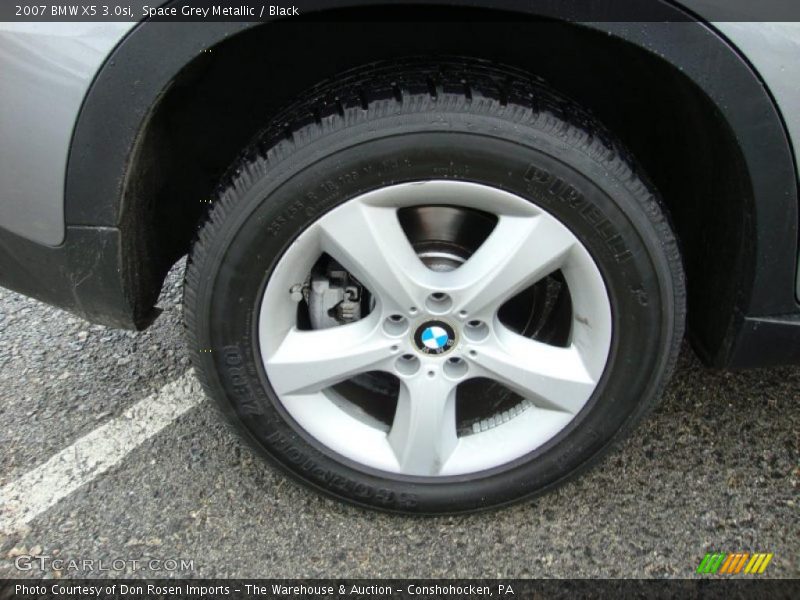 Space Grey Metallic / Black 2007 BMW X5 3.0si