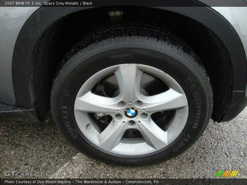Space Grey Metallic / Black 2007 BMW X5 3.0si