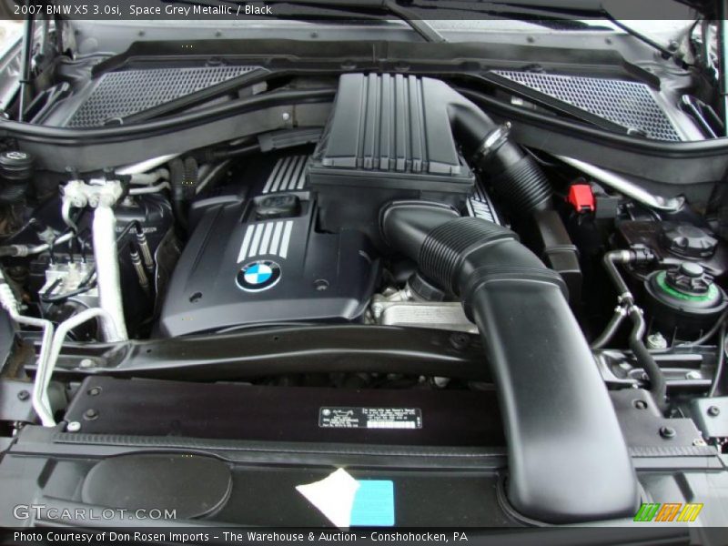 Space Grey Metallic / Black 2007 BMW X5 3.0si