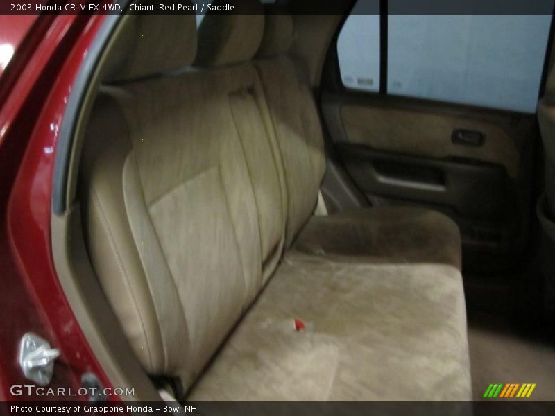 Chianti Red Pearl / Saddle 2003 Honda CR-V EX 4WD
