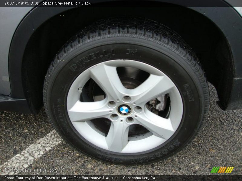 Space Grey Metallic / Black 2007 BMW X5 3.0si