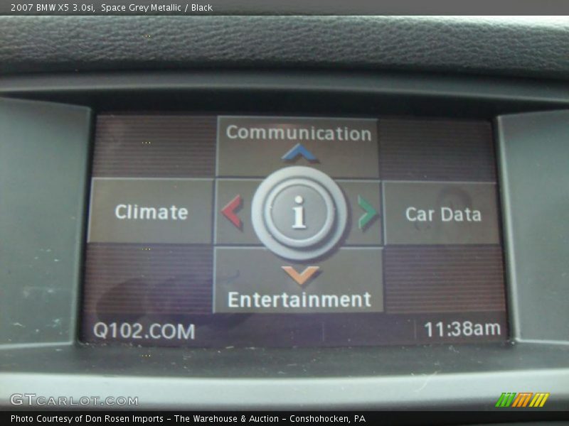 Space Grey Metallic / Black 2007 BMW X5 3.0si