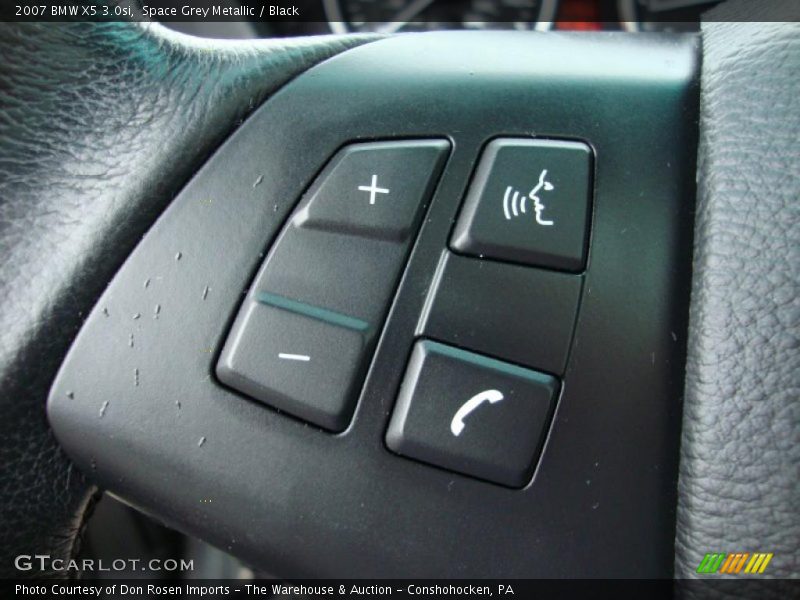Space Grey Metallic / Black 2007 BMW X5 3.0si