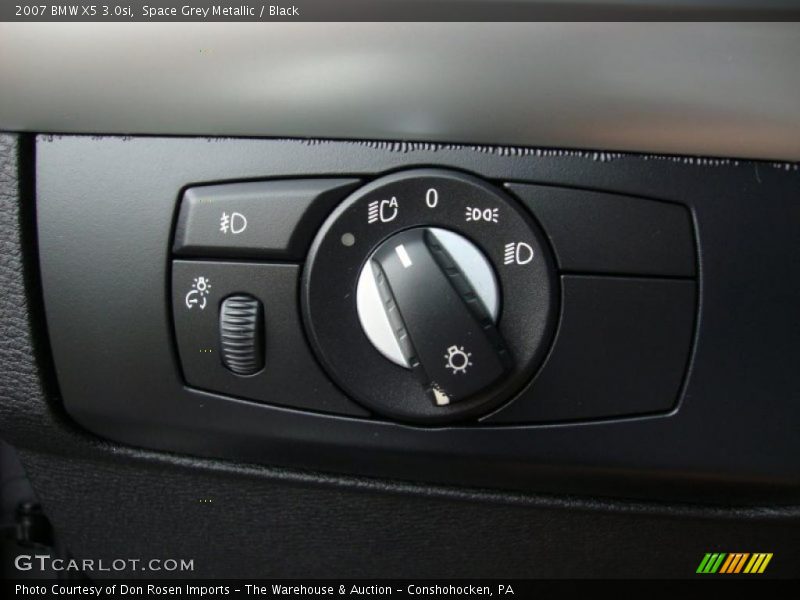 Space Grey Metallic / Black 2007 BMW X5 3.0si