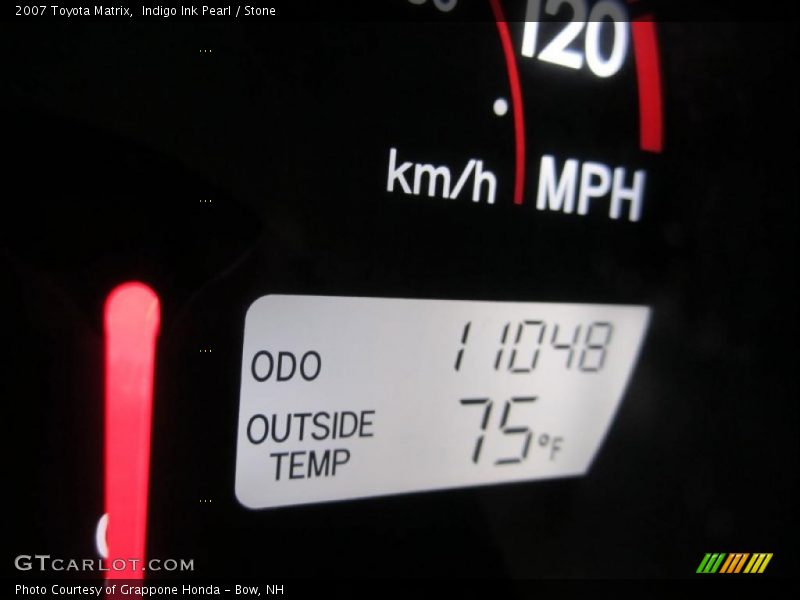 Indigo Ink Pearl / Stone 2007 Toyota Matrix