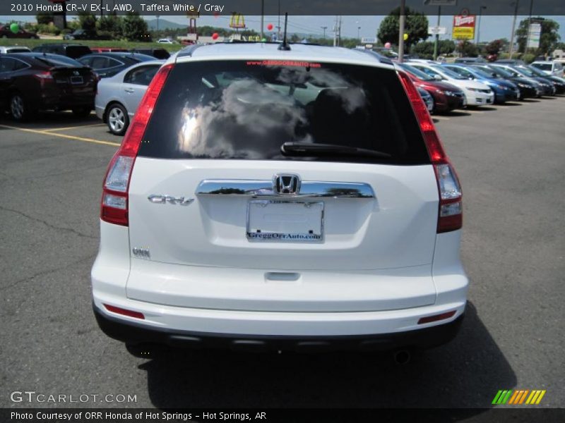 Taffeta White / Gray 2010 Honda CR-V EX-L AWD