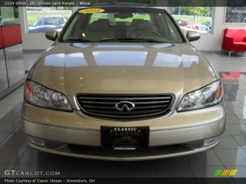 Golden Sand Metallic / Willow 2004 Infiniti I 35