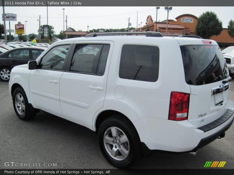 Taffeta White / Gray 2011 Honda Pilot EX-L