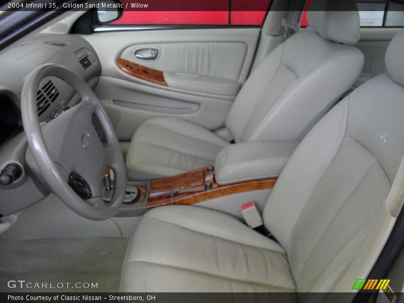 Golden Sand Metallic / Willow 2004 Infiniti I 35