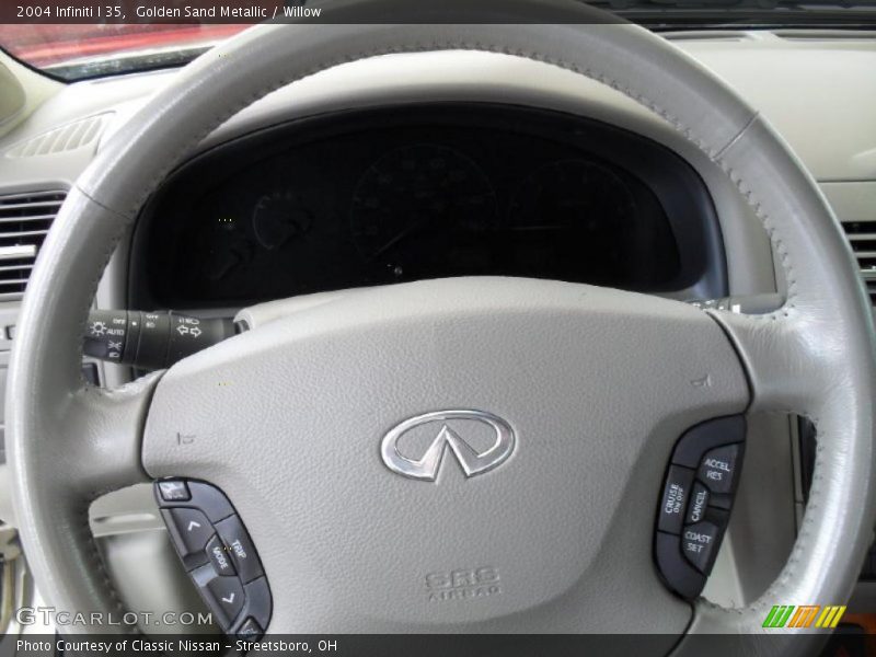 Golden Sand Metallic / Willow 2004 Infiniti I 35