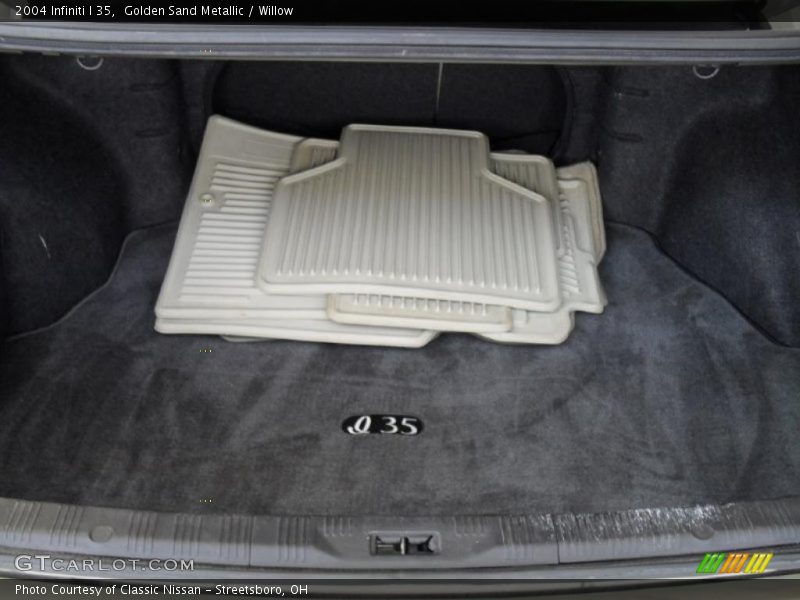 Golden Sand Metallic / Willow 2004 Infiniti I 35