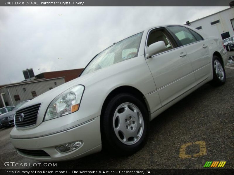 Parchment Crystal / Ivory 2001 Lexus LS 430