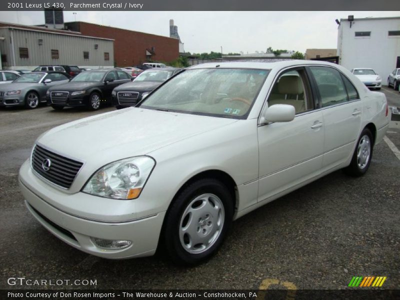 Parchment Crystal / Ivory 2001 Lexus LS 430