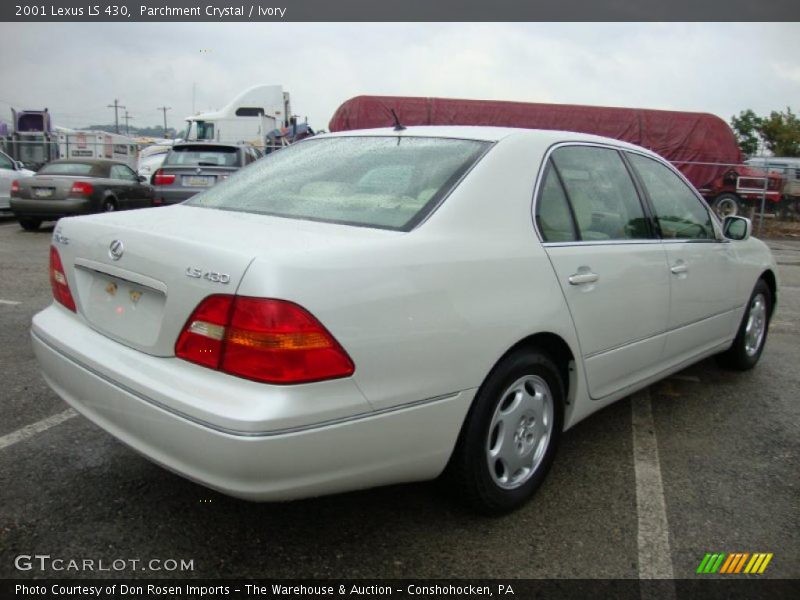 Parchment Crystal / Ivory 2001 Lexus LS 430