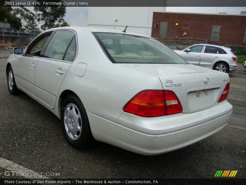 Parchment Crystal / Ivory 2001 Lexus LS 430