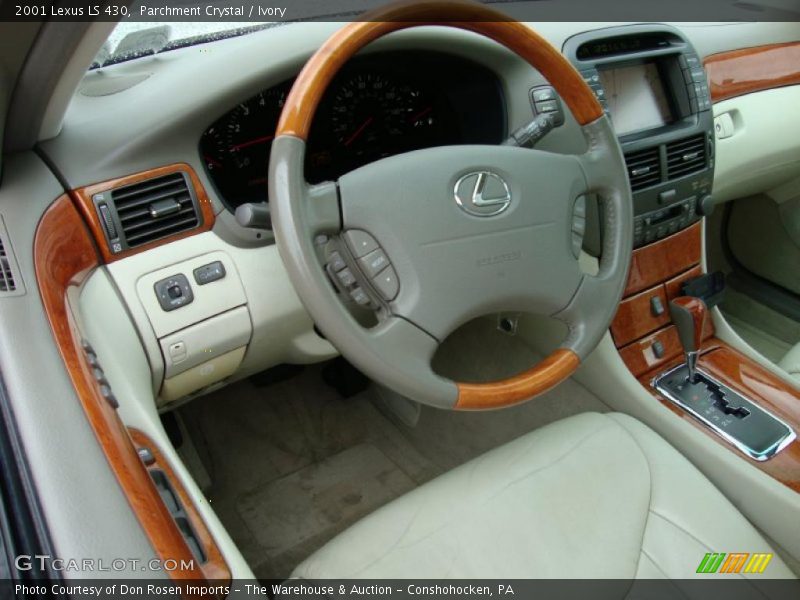 Parchment Crystal / Ivory 2001 Lexus LS 430