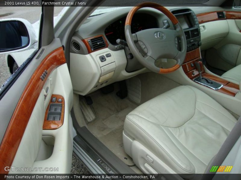 Parchment Crystal / Ivory 2001 Lexus LS 430