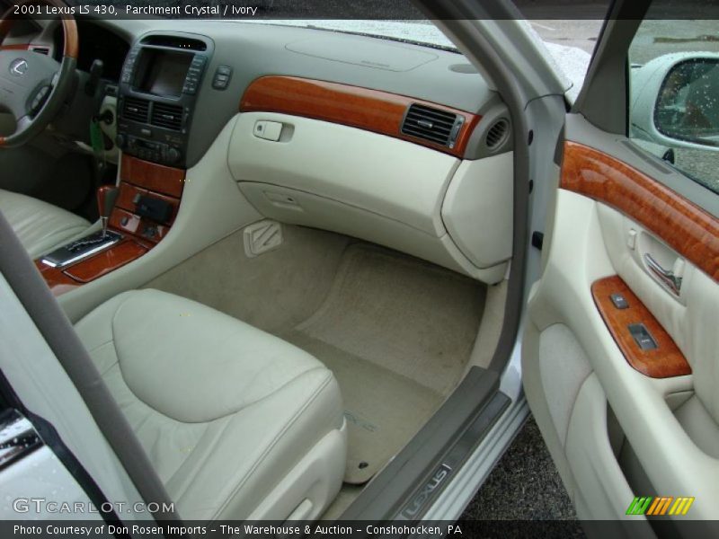 Parchment Crystal / Ivory 2001 Lexus LS 430