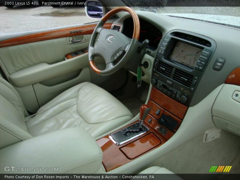 Parchment Crystal / Ivory 2001 Lexus LS 430