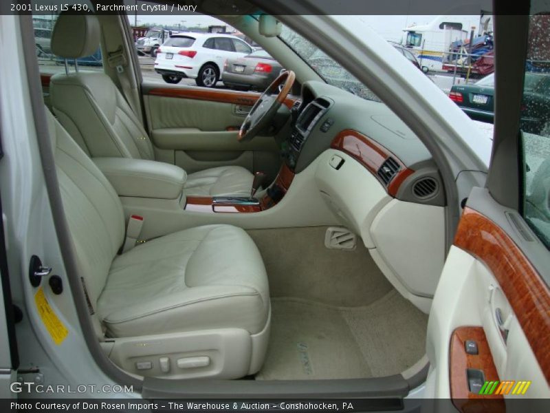Parchment Crystal / Ivory 2001 Lexus LS 430