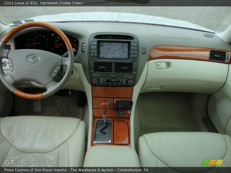 Parchment Crystal / Ivory 2001 Lexus LS 430