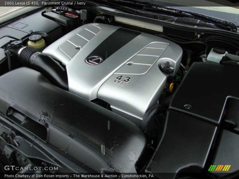 Parchment Crystal / Ivory 2001 Lexus LS 430