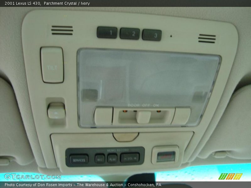Parchment Crystal / Ivory 2001 Lexus LS 430