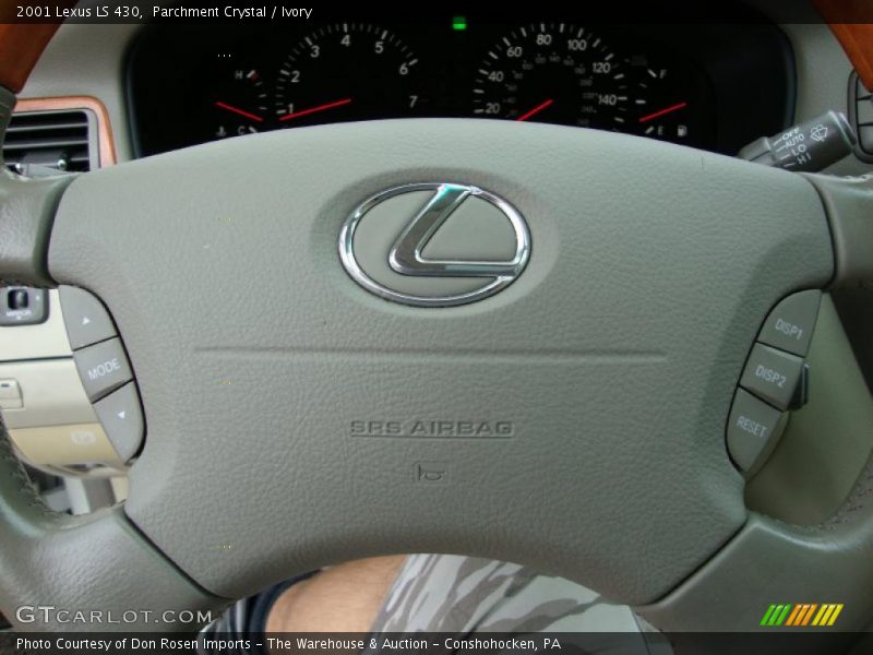 Parchment Crystal / Ivory 2001 Lexus LS 430