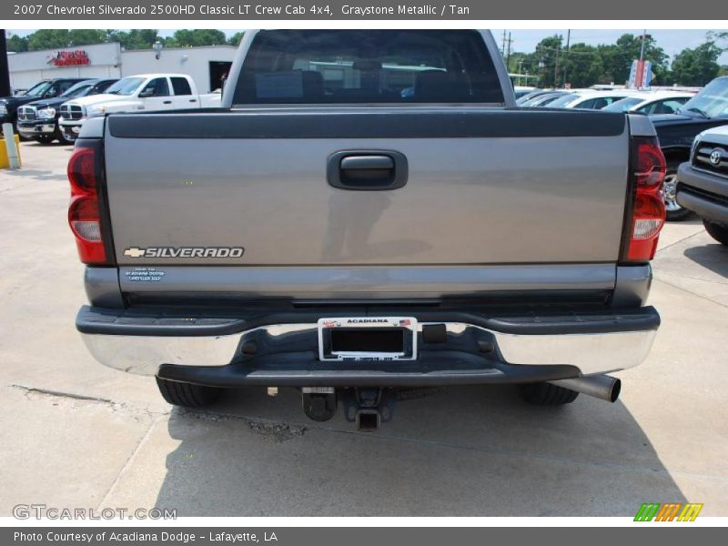 Graystone Metallic / Tan 2007 Chevrolet Silverado 2500HD Classic LT Crew Cab 4x4