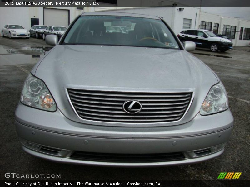 Mercury Metallic / Black 2005 Lexus LS 430 Sedan
