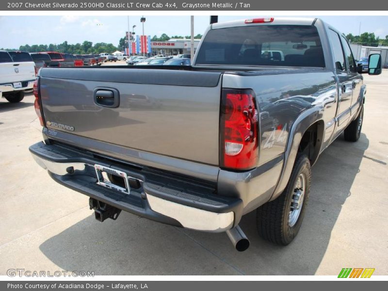 Graystone Metallic / Tan 2007 Chevrolet Silverado 2500HD Classic LT Crew Cab 4x4