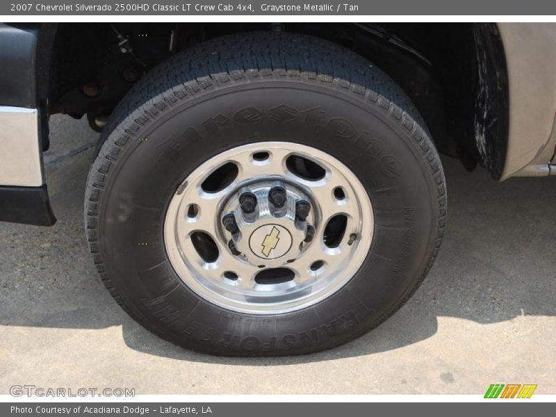Graystone Metallic / Tan 2007 Chevrolet Silverado 2500HD Classic LT Crew Cab 4x4