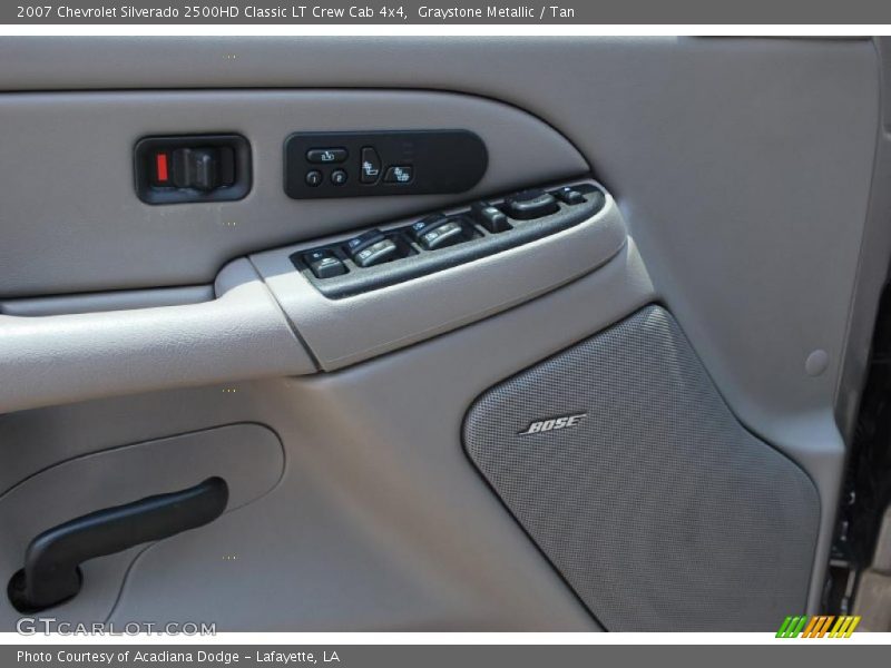 Graystone Metallic / Tan 2007 Chevrolet Silverado 2500HD Classic LT Crew Cab 4x4