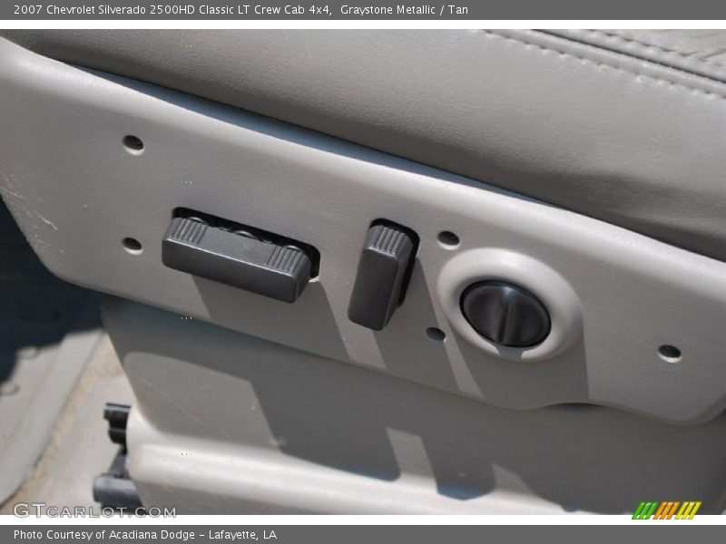 Graystone Metallic / Tan 2007 Chevrolet Silverado 2500HD Classic LT Crew Cab 4x4