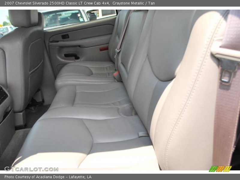 Graystone Metallic / Tan 2007 Chevrolet Silverado 2500HD Classic LT Crew Cab 4x4