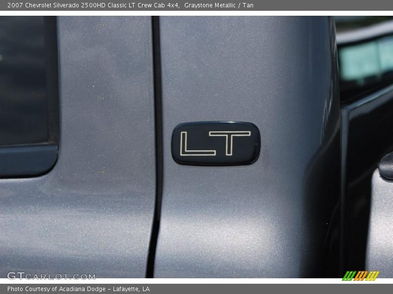 Graystone Metallic / Tan 2007 Chevrolet Silverado 2500HD Classic LT Crew Cab 4x4